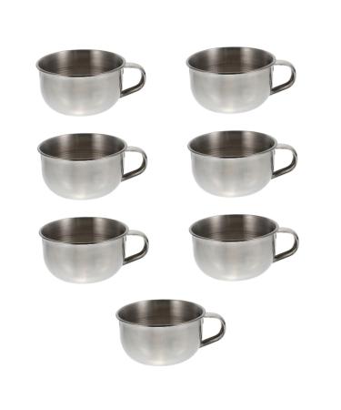 Magiclulu 7 DISCH SCHRASIESIFES BUTICS SAU SARE SHOLE for wet shave Long -lived shaving vessels stainless steel soap bubbles.