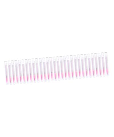 Housoutil 30 Pcs Tube Mascara Brush with Drill Woman Eyeliner Precision