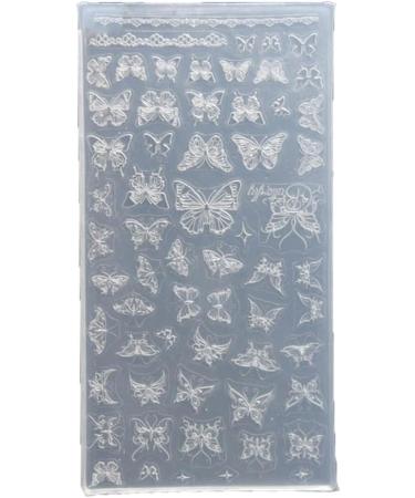 3D Nail Mold With Variety Of Patterns Template Carving Sticker Stencil Tools Moulds For Nail Enthusiasts And Salons 6 - Buy Online on SooperMarket.com
