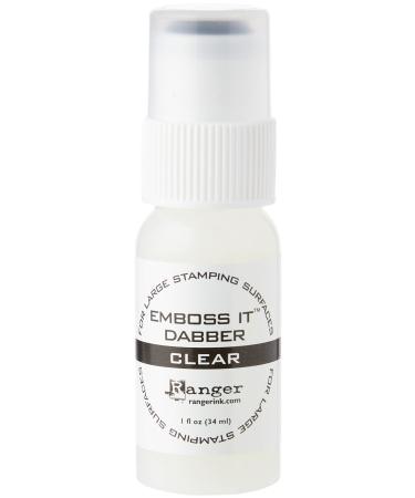 Ranger Emboss it Dabber Bottle  1-Ounce  Clear