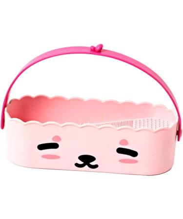JAYIOLA 3 in 1 Makeup Brush Cleaner Bowl Cosmetic Brush Cleaning Tool Multifunctional Drying Rack for Beauty Salon pink - Buy Online on SooperMarket.com