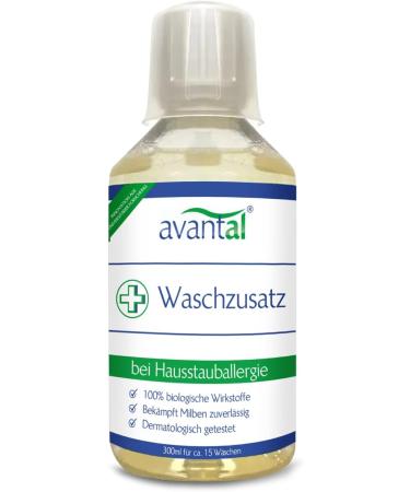 avantal Anti-Mite Detergent Additive - Pack of 3 x 300ml | Effective Solution for Dust Mites | International Shipping Available - Buy Online on SooperMarket.com