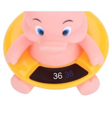 Cartoon Animal Digital Water Thermometer Baby Bath Toy - Pink Pig Design - Buy Online on SooperMarket.com