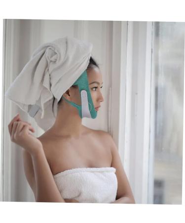 WOONEKY 1pc Thin Face Belt Face Lifting Belt Lift Mask Tightening Band Strap Graphene Green 60X10.5X1cm Green - Buy Online on SooperMarket.com