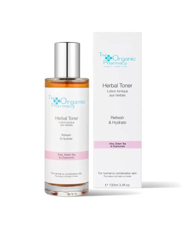 Organic Pharmacy Herbal Toner - Refresh & Hydrate for Normal to Combination Skin (3.4 oz) - Natural Skincare Solution - Buy Online on SooperMarket.com