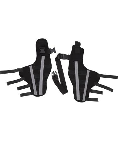 Pet Knee Joint Wrap Reflective Soft Material Inflammation Reduction Stable Dog Hind Leg Support Brace for Knee Dislocation L - Buy Online on SooperMarket.com