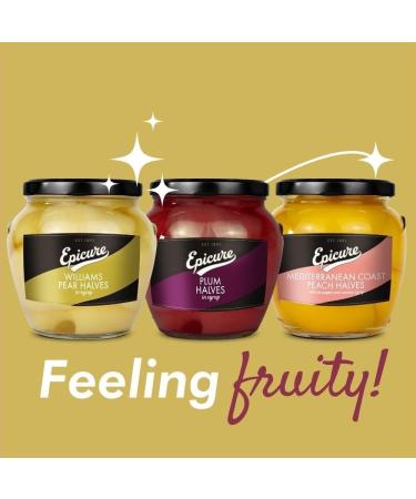 Epicure Pear Halves in Syrup Jar 540g - Premium Quality, Sweet and Juicy - 1 Pack - Buy Online on SooperMarket.com