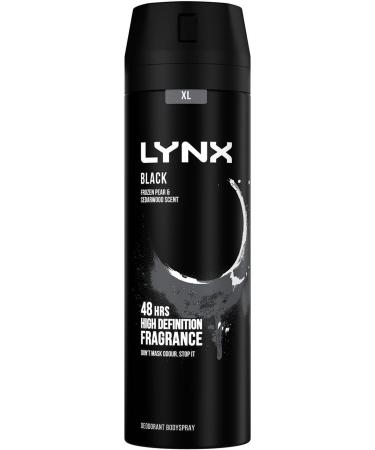 Lynx Black Bodyspray 200 ml x 5 pack - Buy Online on SooperMarket.com