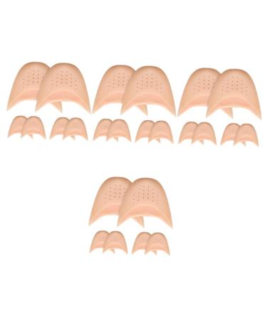 Healifty 24 Pcs Toe Protector Shoes Accessories Socking Stuffers Half Toe Socks Gymnastics Nigh Heel Insoles Multi-Function Toe Protector Toe Accessory Breathable Toe Protector Toe Cover