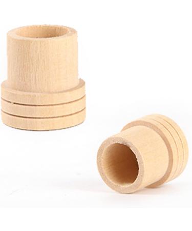 Moxa Stick with Wooden Base - Elegant & Portable Moxa Roll Eraser for Home Moxibustion - International Shipping Available - Buy Online on SooperMarket.com
