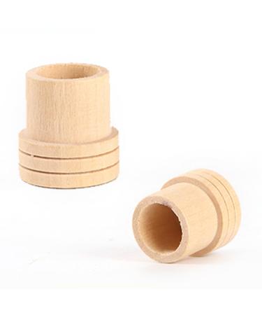 Moxa Stick with Wooden Base Elegant Stable Portable Moxa Roll Eraser for Home Moxibustion