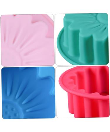 IMIKEYA Silicone Mold Silicone Bakeware Homemade Soap De para Gelatinas Baking Mold Dessert Decoration Muffin Silicone Ice Cube Molds Ice Block Mold Candy Molds Cake Self Made - Buy Online on SooperMarket.com