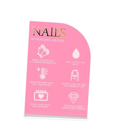 Folpus Nail Art Display Board Lightweight False Nail Tip Showing Holder
