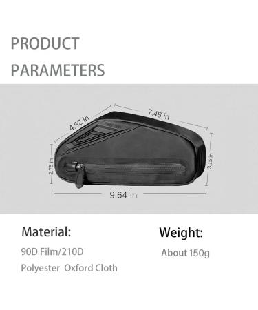 Waterproof Triangle Bike Frame Bag | Cycling Accessory for MTB & Road Bikes - Style 1 - Buy Online on SooperMarket.com