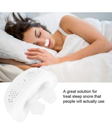 Horoper Electric Anti Snoring Device - Professional Intelligent Snore Stopper for Improved Sleep - White - Buy Online on SooperMarket.com
