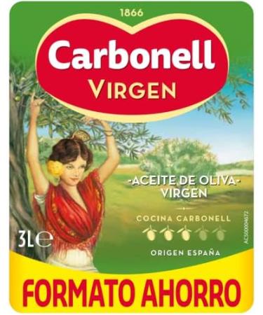 Carbonell Virgin Olive Oil 3L 1 Unit - Buy Online on SooperMarket.com