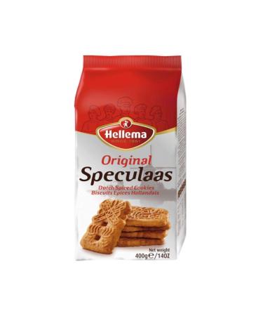 Hellema Windmill Speculaas Dutch Spiced Cookies - 2 Bag Pack (14oz/400g) - Buy Online on SooperMarket.com
