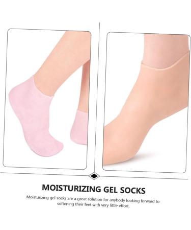 minkissy 6 Pairs Gel Socks High Heel Socks Moisturizing Foot Socks Socks Men Socks Lotion Socks Pink Socks Gel Care Socks Gel Boat Socks Women's Sebs Stocking High Elasticity - Buy Online on SooperMarket.com