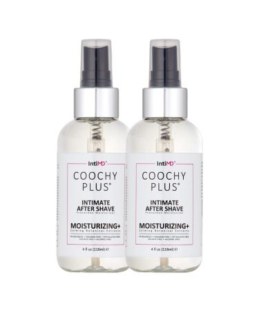 COOCHY Intimate After Shave Protection Moisturizer Plus By IntiMD: Delicate Soothing Mist For The Pubic Area & Armpits  Antioxidant Formula For Razor Burns, Itchiness & Ingrown Hairs (2 Pack)