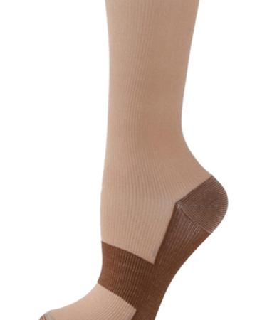 RiToEasysports Knee High Compression Socks - Breathable Stretchy 3 Pairs S/M for Sports | International Shipping - Buy Online on SooperMarket.com