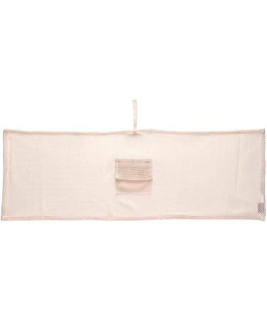Kitsch XL Exfoliating Body Scrubber - Recycled Nylon Shower Scrubber with Built-in Pocket | Extra Long Bath Scrubber for Body | Blush Exfoliating Washcloth - 1pc - Buy Online on SooperMarket.com