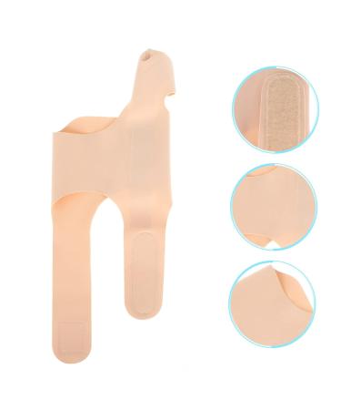 FOMIYES Toe Hair Straightener Holder & Brace - Bunion Bandage & Separator Sleeve for Foot Bone Orthotic - 1pc Splitter Light Toe Separator for Adults - 22.7x11cm - Buy Online on SooperMarket.com