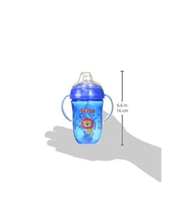 Nuby 360 2 Handle Comfort Cup Boy 9oz - Blue | 1 Count | Colors May Vary - Shop Now! - Buy Online on SooperMarket.com