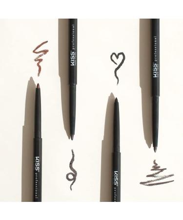 kiss new york Pro Intense Gel Eyeliner - Waterproof, Smudge-proof, Long Lasting Pencil - Buy Online on SooperMarket.com