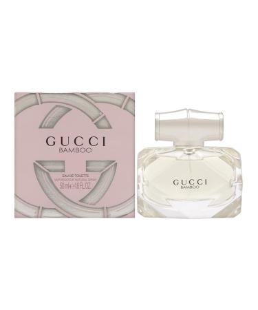 Gucci Bamboo by Gucci for Women 1.6 oz Eau de Toilette Spray Floral Orange Sandalwood Vanilla 1.6 Fl Oz (Pack of 1)