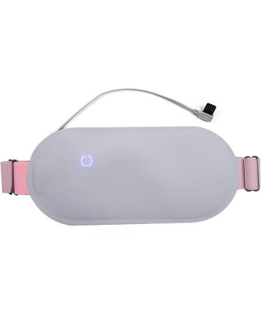 Electrically Heated Waist Belt | Graphene Infrared Heating | 3 Temperature Levels | Abdominal & Uterine Relief | Skin-Friendly Fabric (Gray) - Buy Online on SooperMarket.com
