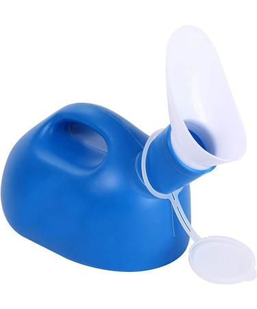 Male Urinal Bottle camping toilet urine bottle Unisex Potty Urinals for Car Portable Pee Bottle with A Lid and Funnel Leakproof Urinals for Car Travel Camping Outdoor (Color : Gold) (Color : Gold Onecolor