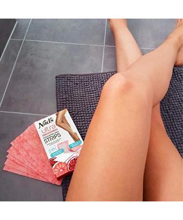 Nad's Body Wax Strips - 2-In-1 Exfoliator and Hair Removal Kit for Women - Buy Online on SooperMarket.com