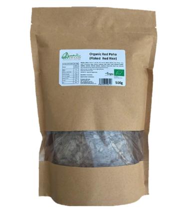 Organic Red Poha (Flaked Rice) 500g