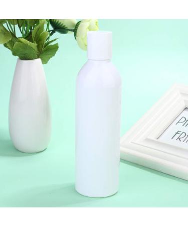 Minkissy 6pcs Portable Dispensing Empty Bottles Clear Water Bottle Refillable Shampoo and Conditioner Cosmetic Containers Shampoo Bottles Empty Shower Gel Bottle White Travel Lotion Filling - Buy Online on SooperMarket.com