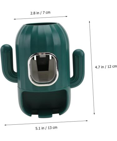 Alipis Automatic Toothpaste Dispenser & Toothbrush Holder - Wall-Mounted Toothpaste Press for Easy Squeezing - Ideal for Home & Travel - Buy Online on SooperMarket.com