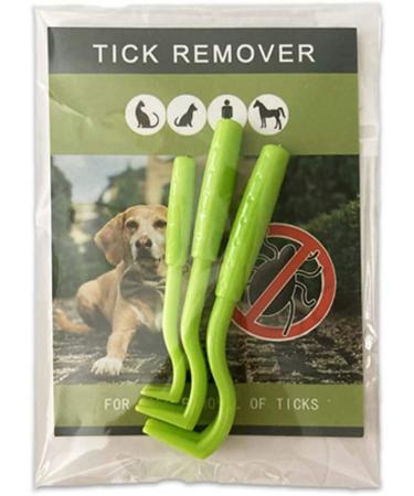 Tick Remover 3pc Tool Set |Tick Removal Tools for Dogs |Tick Remover for Cats | Painlessly Tick removal Tool | Tick Remover for Humans