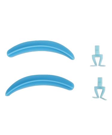 TYTOGE Reusable Eyelash Separator Tool with Silicone Base and Legs Essential Lash Extension Accessory for Beauty Salon (Blue)