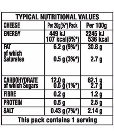 Walkers Quavers Cheese Snacks Crisps 32x20g (Wholesale Box) - Buy Online on SooperMarket.com