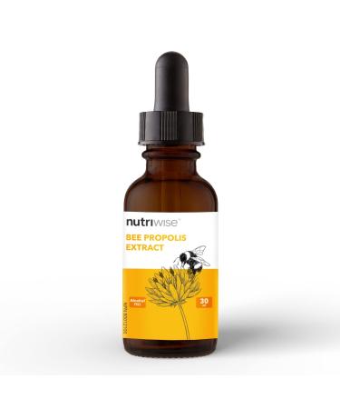 Nutriwise Bee Propolis Alcohol Free Immune Support Sore Throat Relief
