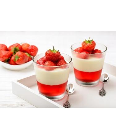 Insport Nutrition Fit Jelly - Sugar-Free Low-Calorie Strawberry Dessert | High Protein Powder - 301g (1 Pack) - Buy Online on SooperMarket.com