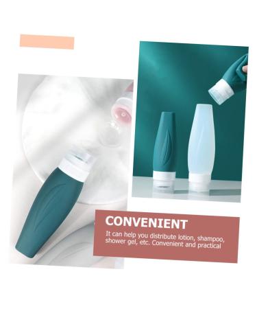 1 Set Silicone Travel Bottles - Reusable Squeeze Bottles for Cosmetics - Perfect Travel Supplies for Women - Buy Online on SooperMarket.com