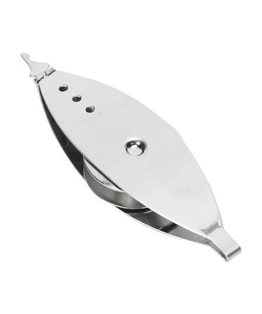 Hztyyier Tatting Shuttle - 1Pc Metal Iron Tatting Shuttle for Lace DIY Hand Lacemaking Craft Tool Household Knitting Tools Weaving Machine Sewing Accessories