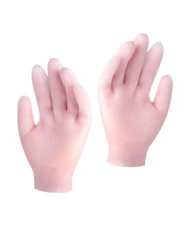 Mikinona 1pair Moisturizing Gloves Moisturizing Repairing Gloves Hand Care Supplies Hand Care Gloves Skin-Friendly Care Gloves Dry Hand Gloves Moisturizing Hand Covers Hand 21.5x13cm