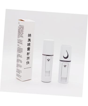 Baluue Face Sprayer Facial Spa Steamer Mini Humidifier Makeup Brishes Facial Spray Mist Face Steamer White - Buy Online on SooperMarket.com