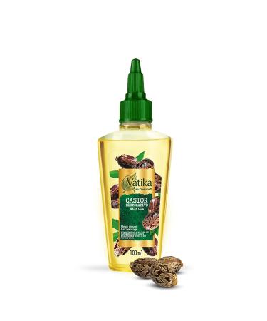 Vatika Afro Naturals Castor Restorative Hair Oil - 100ml | For Afro Textured Hair Reduce Breakage & Promote Stronger Hair