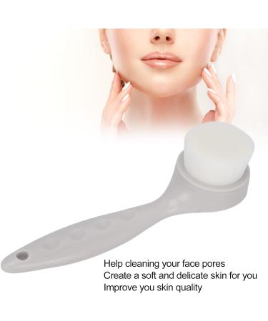 Glomora Handheld Facial Cleaning Brush Blackhead Remover Skin Care Exfoliating Brush with Base - Buy Online on SooperMarket.com