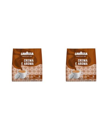 Lavazza Crema E Aroma creamy and aromatic taste medium roast 18 pads (pack of 2)