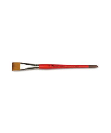 Raphael Kaerell Synthetic Short Handle Watercolor Brush, Flat, 18 18 Synthetic
