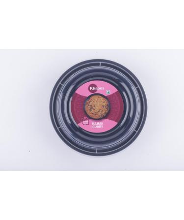 Khaoes Ready to Eat Rajma Curry Instant Rajma Curry with No Added Preservative and Colours (Item Weight : 80 gr Pack Of 1)