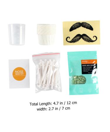 Fomiyes Nose Hair Removal Wax Set - Multi-Purpose Wax Bar & Cleaning Set for Smooth Results - Buy Online on SooperMarket.com
